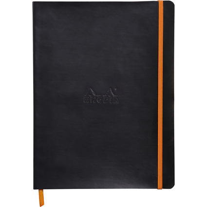 RHODIA Notizbuch RHODIARAMA, DIN B5, liniert, schwarz