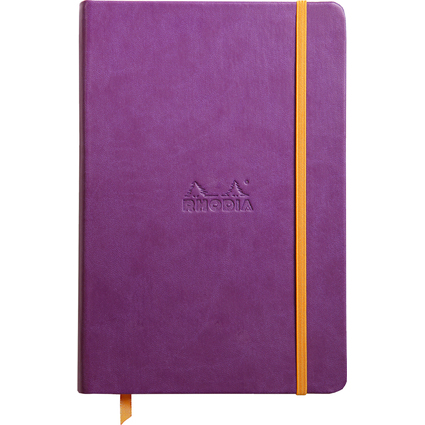 RHODIA Notizbuch RHODIARAMA, DIN A5, liniert, violett
