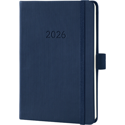 sigel Taschenkalender Conceptum 2026, ca. DIN A6, dunkelblau
