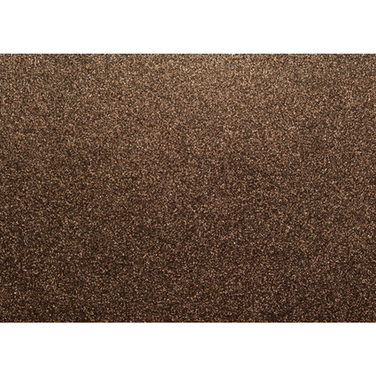 kangaro Glitterkarton, 500 x 700 mm, 300 g/qm, braun