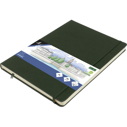 kangaro Skizzenbuch, 80 Blatt, DIN A4, forest green