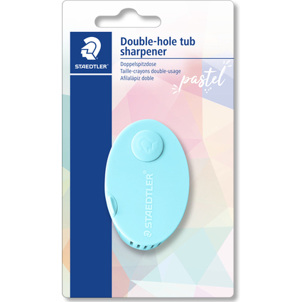 STAEDTLER Doppel-Spitzdose 512 PS2 pastel, farbig sortiert