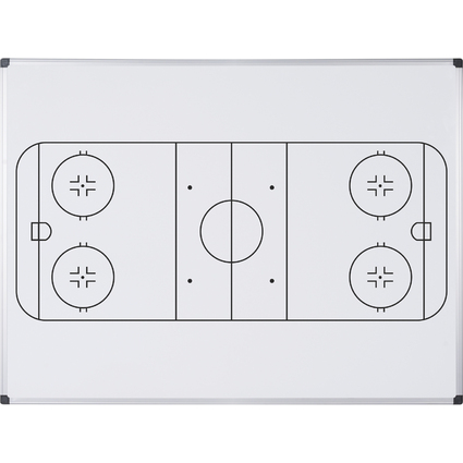 Bi-Office Weiwandtafel Eishockeyfeld, A4