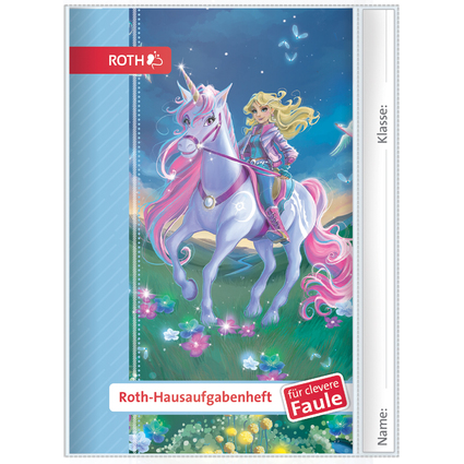 ROTH Hausaufgabenheft Kids fr clevere Faule "Magische...