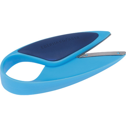 EBERHARD FABER Bastelschere Mini Kids, rund, blau