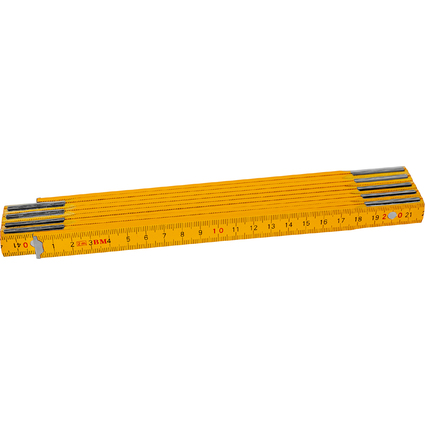 BRDER MANNESMANN Holz-Gliedermastab, Lnge: 2,0 mm