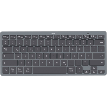 hama Bluetooth Tastatur "KEY4ALL X510", schwarz, QWERTZ
