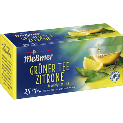 Memer Grner Tee "Zitrone", 25er Packung