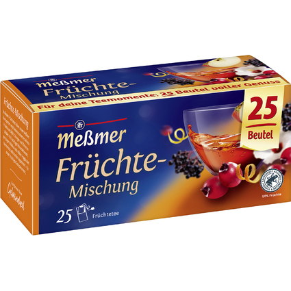 Memer Tee "Frchte-Mischung", 25er Packung
