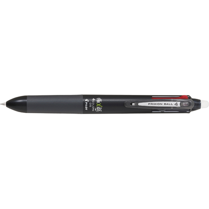 PILOT 4-Farb-Tintenroller FRIXION 4 COLORS, schwarz