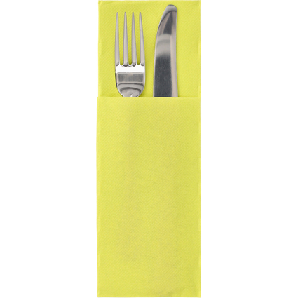 PAPSTAR Servietten-Tasche "DAILY Collection", limonengrn
