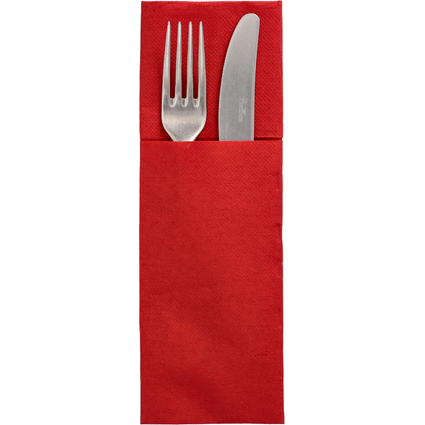 PAPSTAR Servietten-Tasche "DAILY Collection", bordeaux
