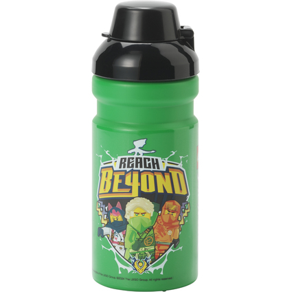 LEGO Trinkflasche NINJAGO GREEN, 390 ml, grn