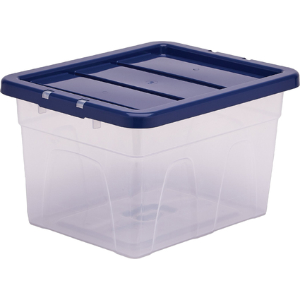 Fellowes Aufbewahrungsbox BANKERS BOX, 22 Liter, transparent
