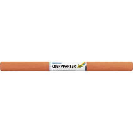 folia Krepppapier-Rolle, (B)500 mm x (L)2,5 m, hellrotorange