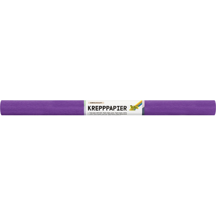 folia Krepppapier-Rolle, (B)500 mm x (L)2,5 m, dunkelviolett