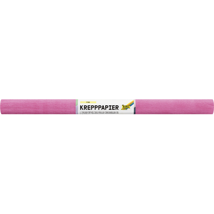 folia Krepppapier-Rolle, (B)500 mm x (L)2,5 m, pink