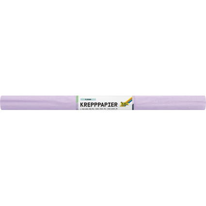 folia Krepppapier-Rolle, (B)500 mm x (L)2,5 m, flieder