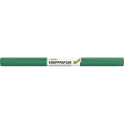 folia Krepppapier-Rolle, (B)500 mm x (L)2,5 m, moosgrn
