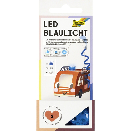 folia LED-Blaulicht, inkl. Batterien