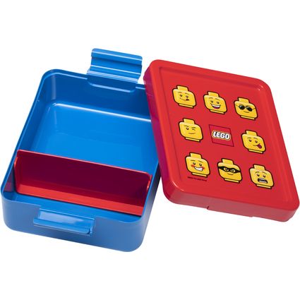 LEGO Brotdose LUNCH BOX ICONIC, rot/blau