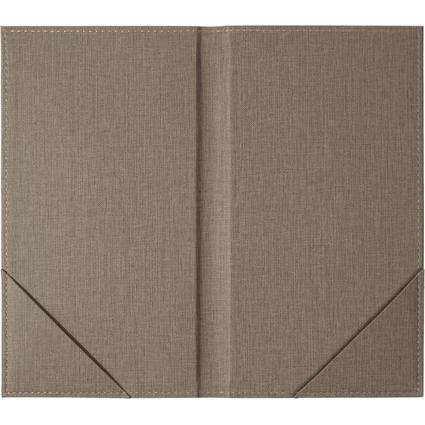 sigel Rechnungsmappe, aus Polyurethan, beige