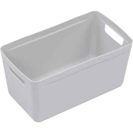 kangaro Aufbewahrungsbox, PP, 8 Liter, grau
