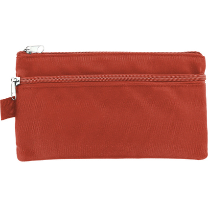 Kangaro Schlamper-Etui, eckig, rot