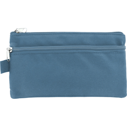 Kangaro Schlamper-Etui, eckig, blau