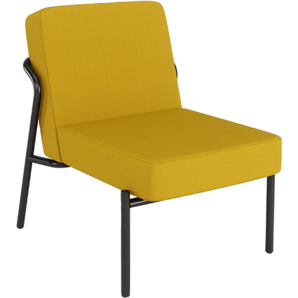 PAPERFLOW Outdoor-Besuchersessel MEDSO KLASSIK S, gelb