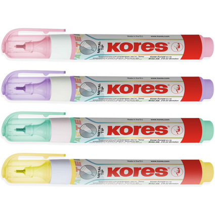 Kores Korrekturstift "Metal Tip Pastel", Inhalt: 10 g