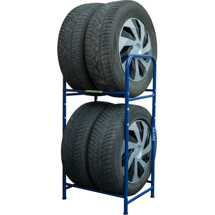 GOODYEAR KFZ-Reifenregal, fr 4 Reifen, blau