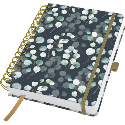 sigel Spiralbuch Jolie Inspire "Eucalyptus Night", DIN A5