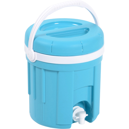 EDA Isolier-Getrnkespender, 4 Liter, trkis / wei