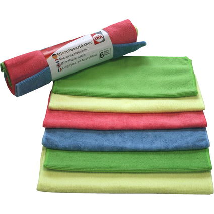 IWH Microfaser-Allzwecktcher, 6er Pack