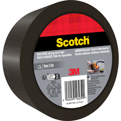 3M Gewebeklebeband, 50 mm x 50 m, silber