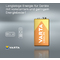 VARTA Alkaline Batterie Longlife, E-Block (6LR61/6LP3146)