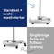 magnetoplan Mobiles Flipchart "de luxe", magnethaftend