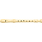 Maped Kunststoff-Flte, Grifflcher "Barock", wei
