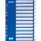 LEITZ Kunststoff-Register, Monate, A4, Jan.-Dez., PP, wei