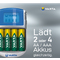 VARTA Ladegert LCD Charger, USB, mit 12 V Adapter