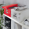 LEITZ Ablagebox Click & Store WOW, DIN A4, rot