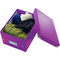 LEITZ Ablagebox Click & Store WOW, DIN A5, violett