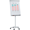 FRANKEN Flipchart PRO Mobil, 670 x 950 mm, hellgrau