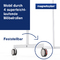 magnetoplan Universal Board, (B)750 x (H)1.200 mm, Filz blau