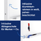 magnetoplan Universal Board, (B)750 x (H)1.200 mm, Filz blau