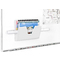 CEP Wandprospekthalter, magnetisch, DIN A4, 1 Fach, grau