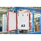 djois by tarifold Wandsichttafelsystem Metall, DIN A3