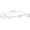 DIGITUS Monitorstnder, Glas, wei