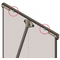 FRANKEN Blockhalter fr Flipchart EL-FC, hellgrau